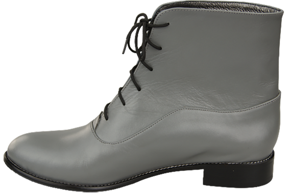 Dámské kozačky Ash leather Jaro/Podzim přírodní kůže 155 L ElitaBut