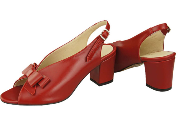 Dámská obuv Sandály Red Faced Leather 148 L ElitaBut