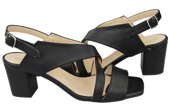 Dámská obuv Sandály Černá přírodní kůže 149 ElitaBut