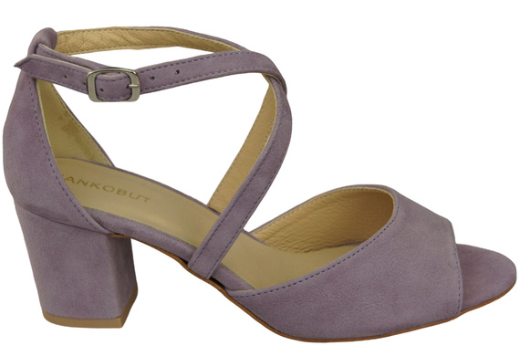 Dámská obuv Sandály Lila přírodní kůže Semiš 111 ElitaBut