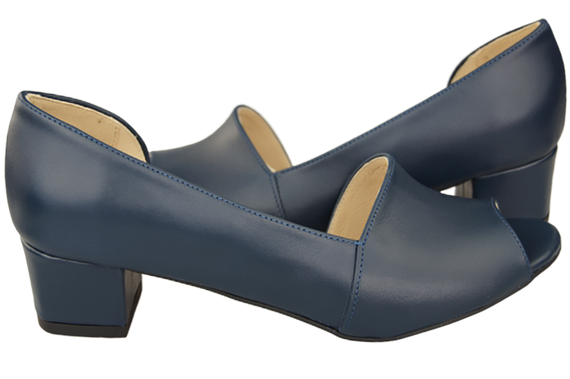 Dámská obuv Sandály Navy Blue Natural Leather 147 ElitaBut