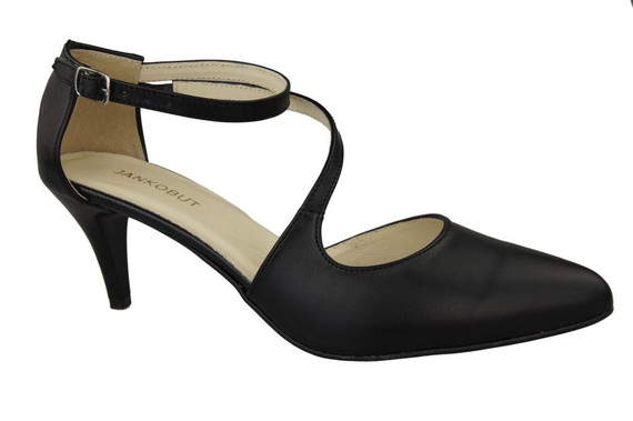 Dámská obuv Sandály Nízký Stiletto Kožená 990 ElitaBut