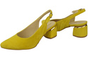 Dámské sandály z přírodní semišové kůže Lemon Elegance and Comfort 196 From ElitaBut