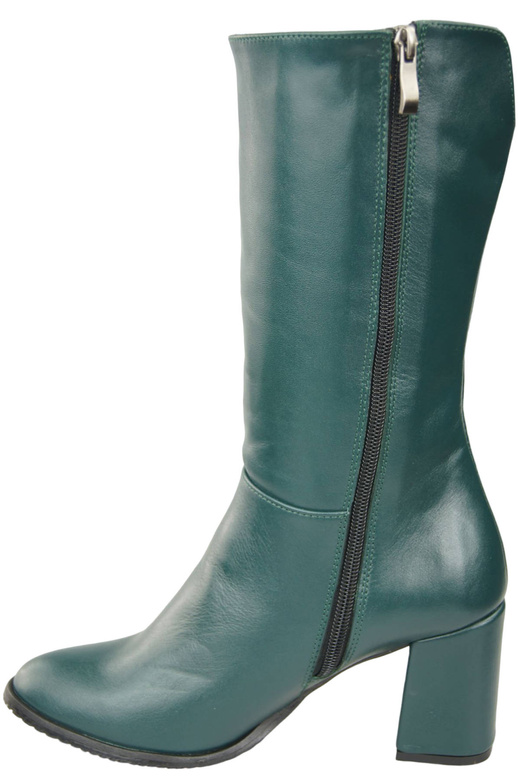 Obuv Dámské kozačky Malachite to Half tele přírodní kůže 189 ElitaBut