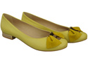 Dámské baletní boty Natural Leather Lemon 894 ElitaBut