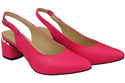 Dámská obuv Sandály Neon Pink Natural Leather 196 ElitaBut