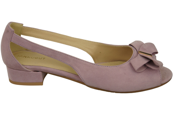 Dámské sandály Bright Lilac Natural Suede Leather 994 s kombinací stylu a pohodlí ElitaBut