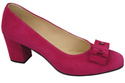 Dámská obuv Purple Natural Leather Suede pumps 163 ElitaBut