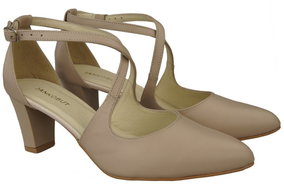 Dámská obuv Sandály s nízkým podpatkem Cappuccino Lico Leather102 ElitaBut