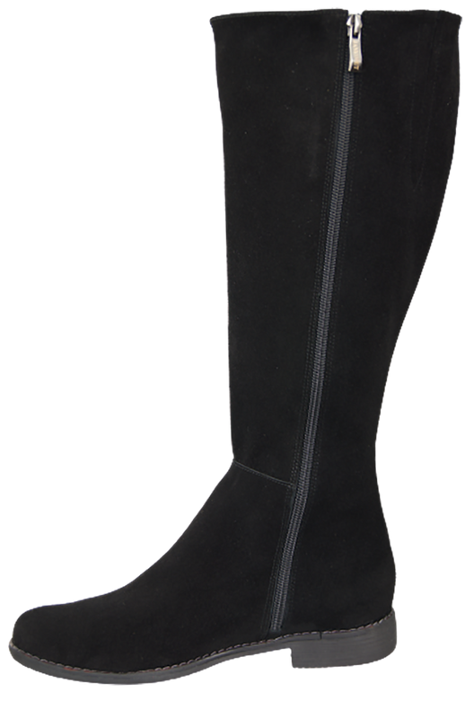 Dámské boty Černá kůže Velour 153 ElitaBut