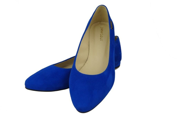 Dámské baleríny Azure Natural Leather 131 ElitaBut