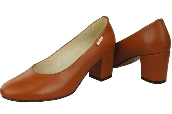 Dámská obuv Červená přírodní zrnitá kůže 125 ElitaBut