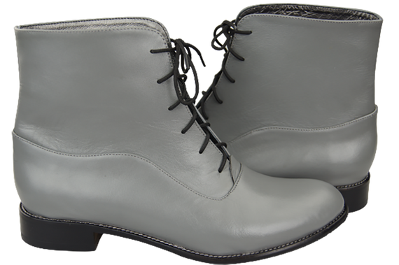 Dámské kozačky Ash leather Jaro/Podzim přírodní kůže 155 L ElitaBut