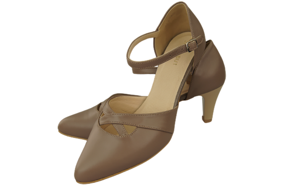 Dámská obuv Sandály Cappuccino Přírodní kůže 151 ElitaBut