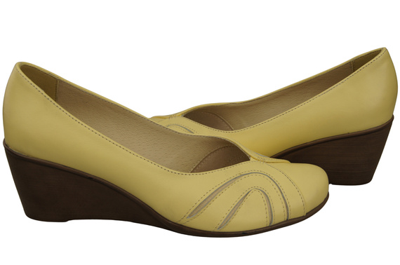 Banana Leather Dámské boty z přírodní kůže 828 ElitaBut