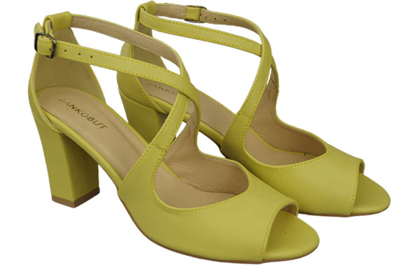 Dámská obuv Lemon Sandály z přírodní kůže 186 ElitaBut