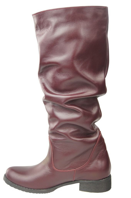 Obuv Dámské boty Přírodní kůže 123 Bordo ElitaBut