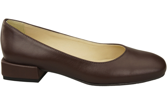 Pohodlné dámské boty Chocolate Flat Leather 204 ElitaBut