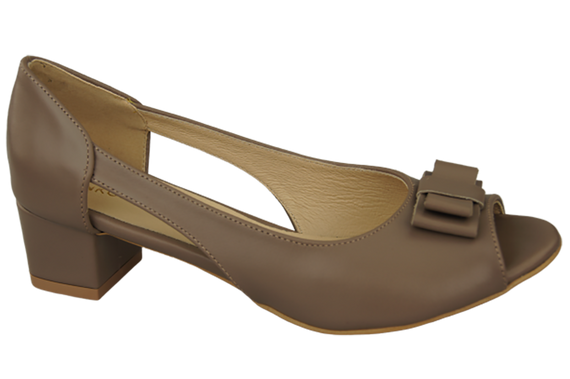 Dámská obuv Sandály Cappuccino Přírodní kůže 145 ElitaBut