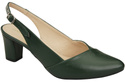 Dámská obuv Emerald Green Stiletto Sandály Natural Leather 217 ElitaBut
