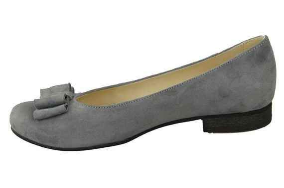 Dámské baleríny Ash natural leather Suede 126 ElitaBut