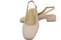 Dámská obuv Sandály Pink Powder Flat Heel Natural Leather 206 ElitaBut