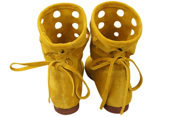 Obuv Dámská přírodní kůže velur Lemon 160 ElitaBut