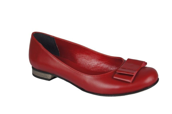 Dámské baletní boty z přírodní kůže 702 ElitaBut