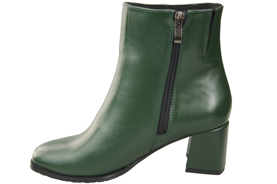 Obuv Dámské boty Emerald Green for Zimní přírodní kůže 214 Z ElitaBut
