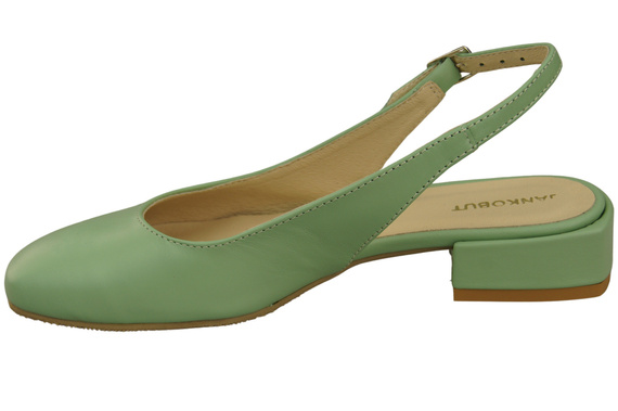Dámská obuv Sandály Mint Flat Heel Natural Leather 206 ElitaBut