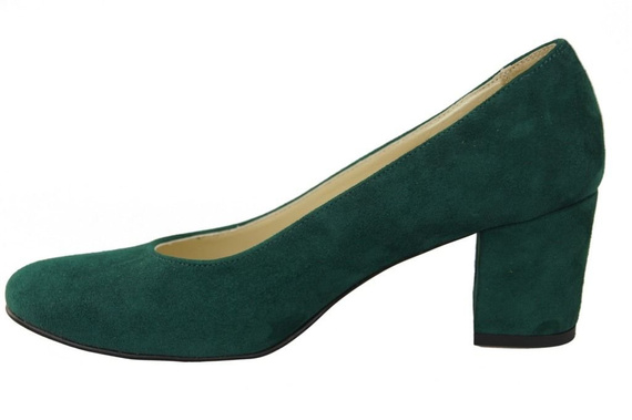Dámská obuv Dámské lodičky Malachite Přírodní semišová kůže 125 ElitaBut