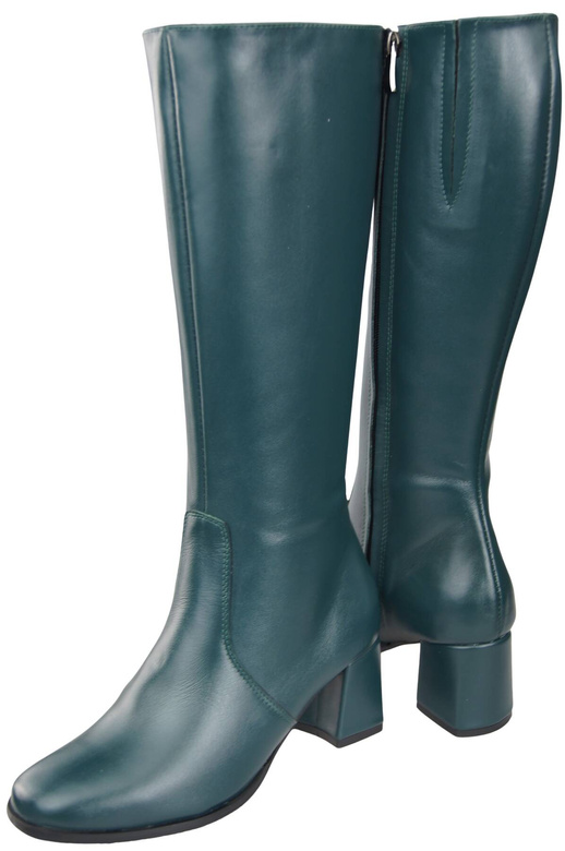 Pohodlná dámská obuv Malachite Low Heel Natural Leather 212 ElitaBut