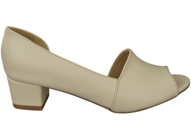 Dámská obuv Sandály Béžová přírodní kůže 147 ElitaBut