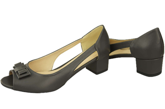 Dámská obuv Sandály Graphite Natural Leather 145 ElitaBut