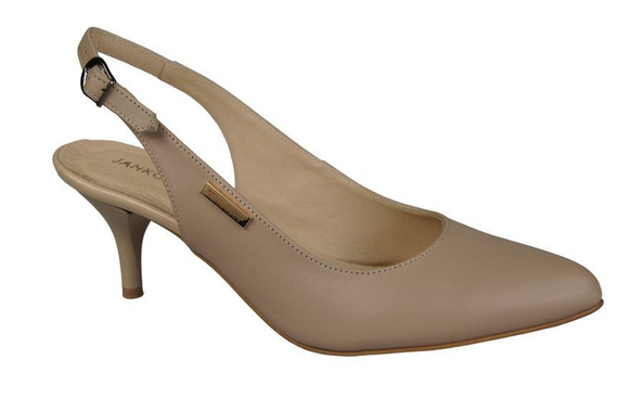 Dámská obuv Sandály z přírodní kůže Cappuccino Lico 910 ElitaBut