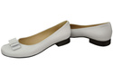 Dámské baletní boty Natural Leather White 702 ElitaBut