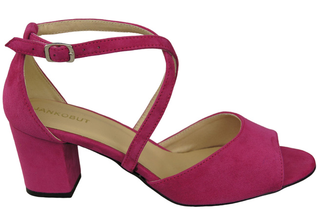 Dámská obuv Sandály Fialová přírodní kůže Semiš 111 ElitaBut