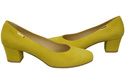 Pohodlné dámské boty Lemon Leather Suede pumps 172 od ElitaBut