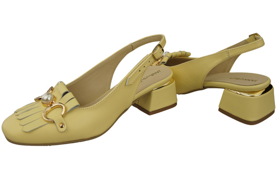 Dámská obuv Sandály Banana zdobené třásněmi Přírodní kůže 208 ElitaBut