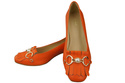 Dámská obuv Orange Tassel Embellished pumps Přírodní kůže 195 ElitaBut