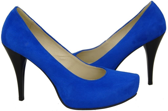 Dámská obuv Azure Natural Leather Suede 644 ElitaBut