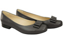 Dámská baletní obuv Natural Leather Graphite 702 ElitaBut