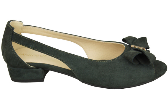 Dámské sandály Graphite Natural Suede Leather 994 Z Kombinace stylu a pohodlí ElitaBut