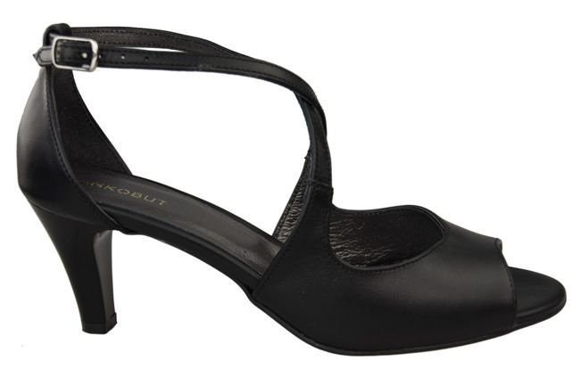 Dámská obuv Sandály Černá přírodní kůže 115 ElitaBut