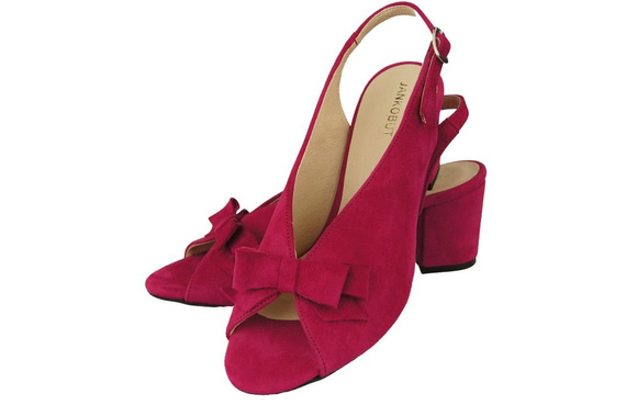 Dámská obuv Sandály Fialová přírodní kůže Semiš 148 ElitaBut