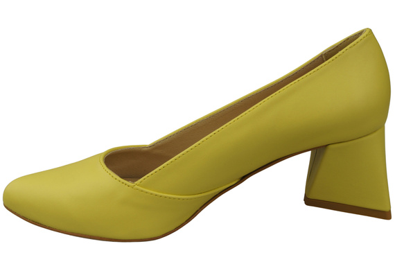 Dámské Lodičky Lemon Pravá Kůže Špičatá Špička Podpatek ElitaBut 221