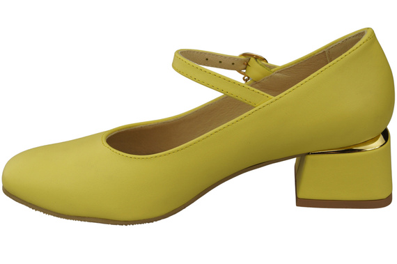 Dámská obuv Lemon leather strap pumps 202 ElitaBut