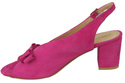Dámská obuv Sandály Fuchsiová přírodní kůže Semiš 148 ElitaBut