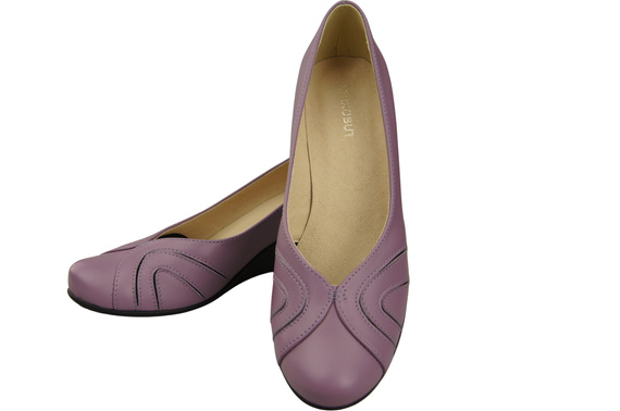 Lila Leather Dámské lodičky Lila Natural Leather 828 ElitaBut