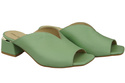 Dámská obuv Mint Leather Heeled Flip Flops 210 ElitaBut